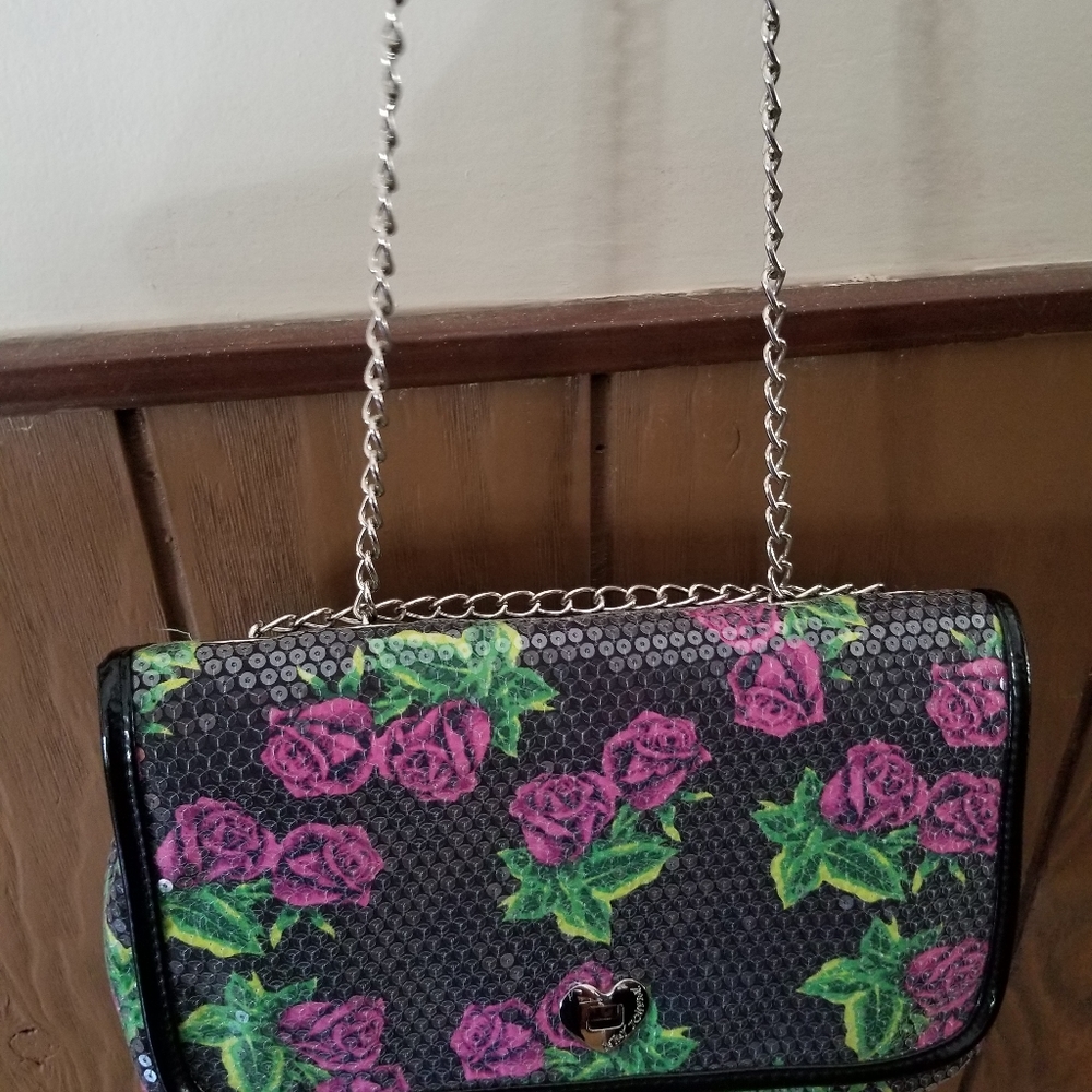 Beverly Johnson Sequined Bag - image 3